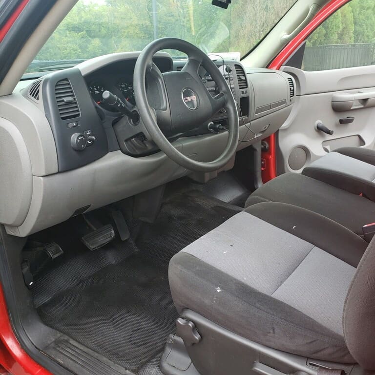 Interior truck detailing