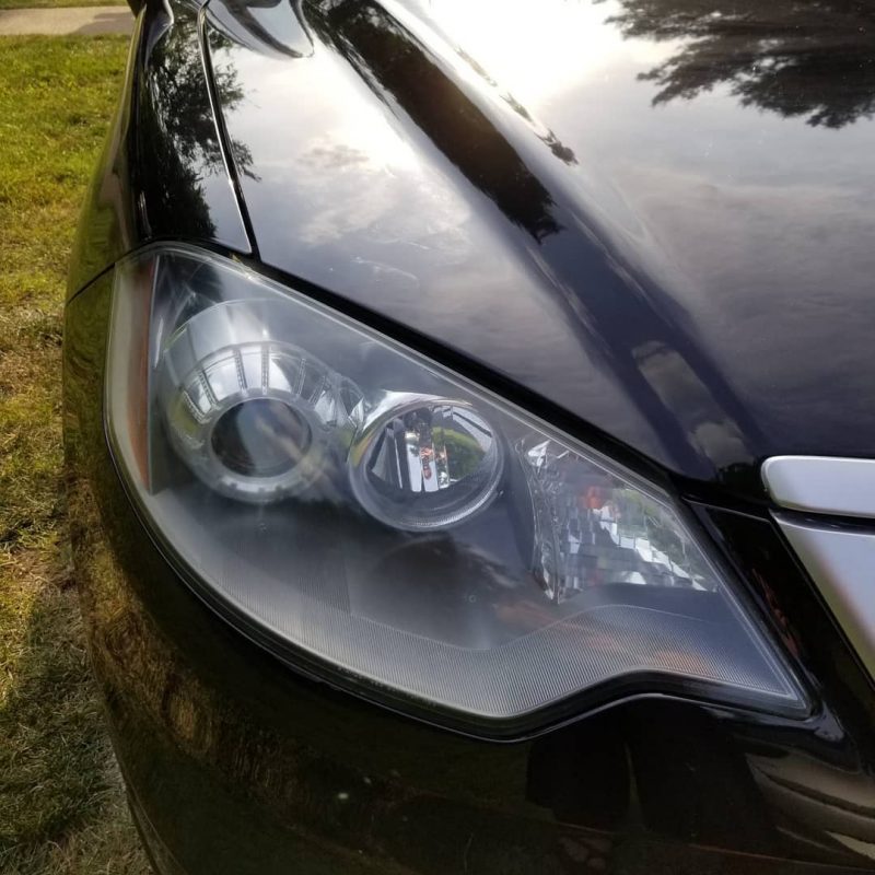 Clean and Shiny Headlights